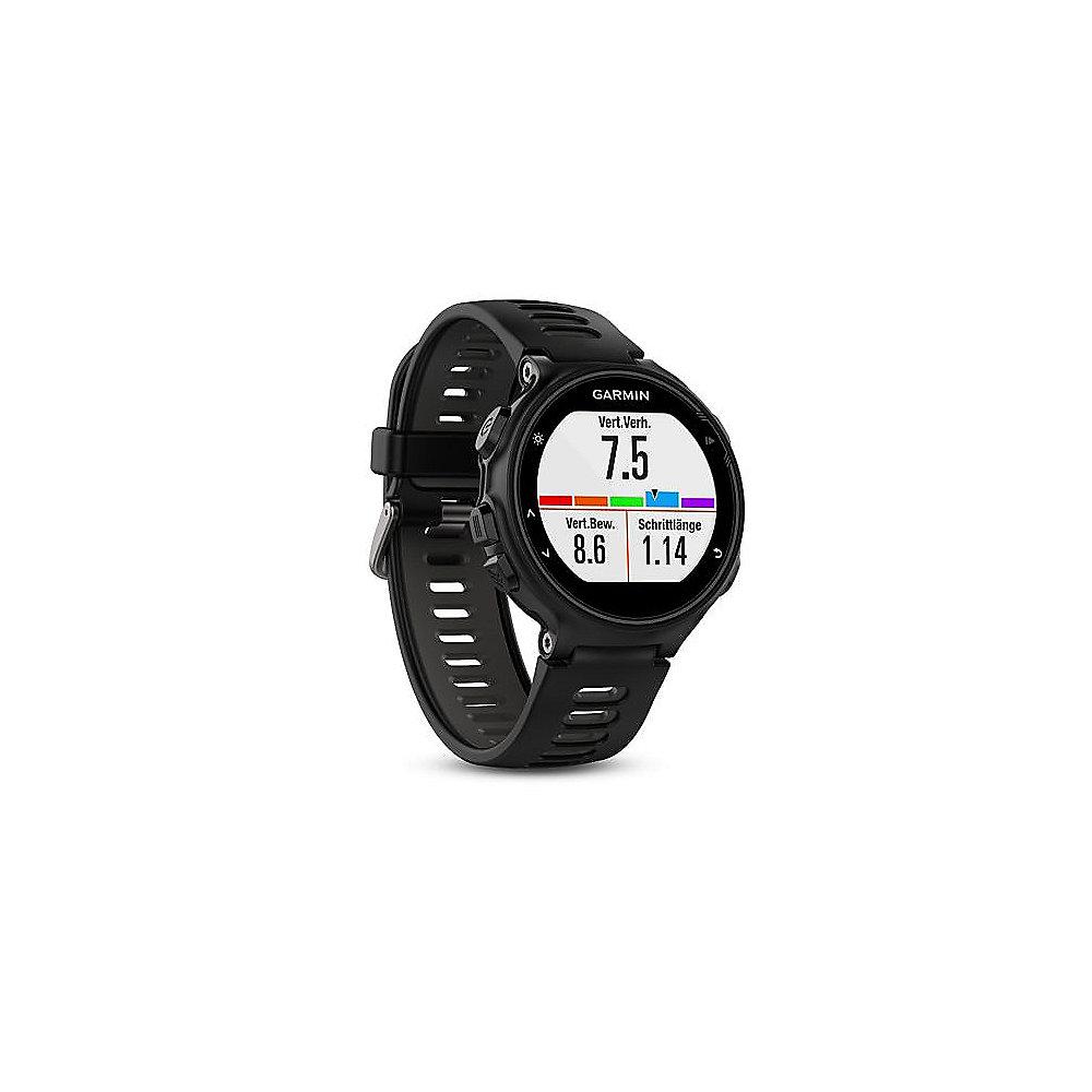 Garmin Forerunner 735XT Multisportuhr schwarz/grau