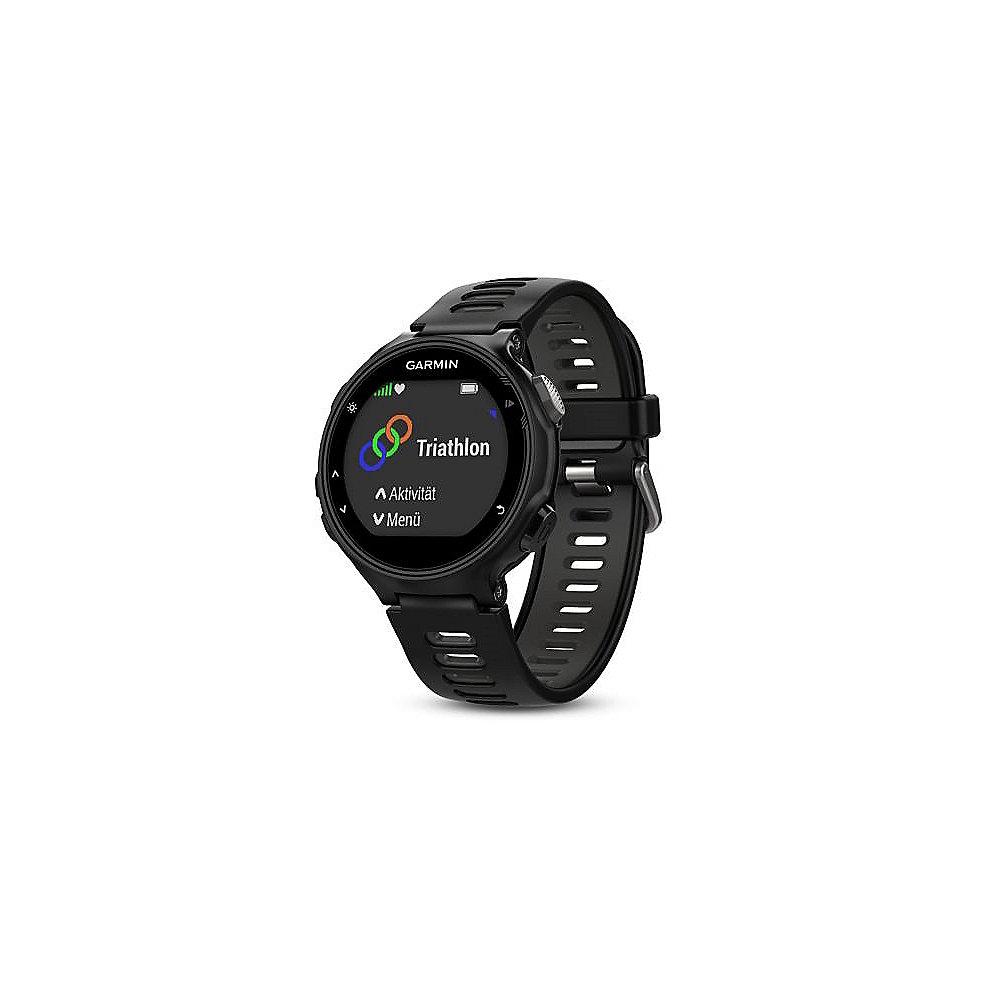 Garmin Forerunner 735XT Multisportuhr schwarz/grau