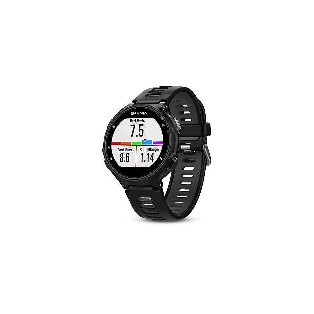 Garmin Forerunner 735XT Multisportuhr schwarz/grau