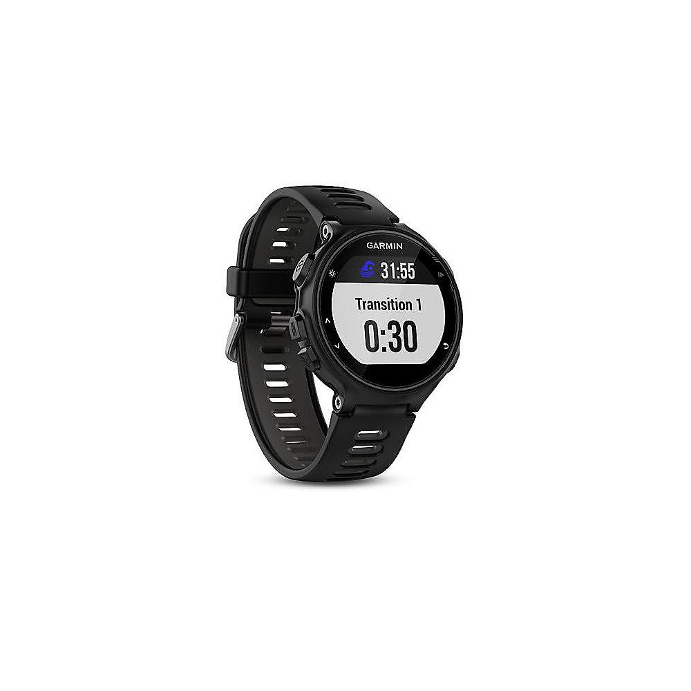 Garmin Forerunner 735XT Multisportuhr schwarz/grau