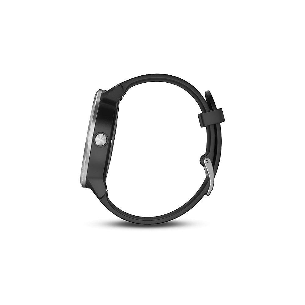 Garmin vivoactive 3 Smartwatch schwarz/silber