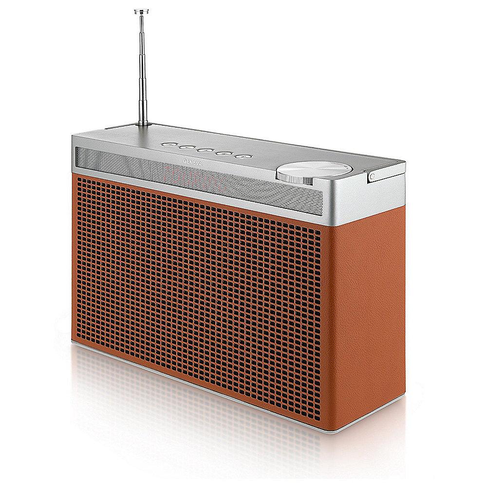 Geneva Touring/L Tragbares UKW/DAB-Plus Radio mit Bluetooth - cognac