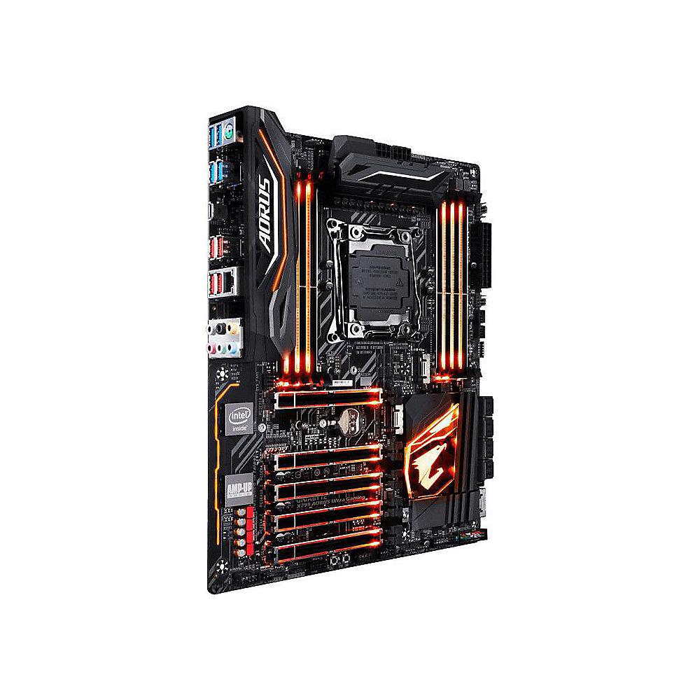 Gigabyte AORUS X299 Ultra Gaming ATX Mainboard 2066 USB3.1(TypC-Gen2)/LAN/3xM.2