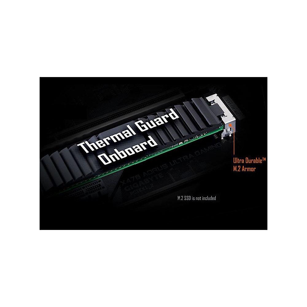 Gigabyte AORUS X470 GAMING 7 WIFI ATX Mainboard Sockel AM4 USB3.1(C)/2xM.2/WIFI