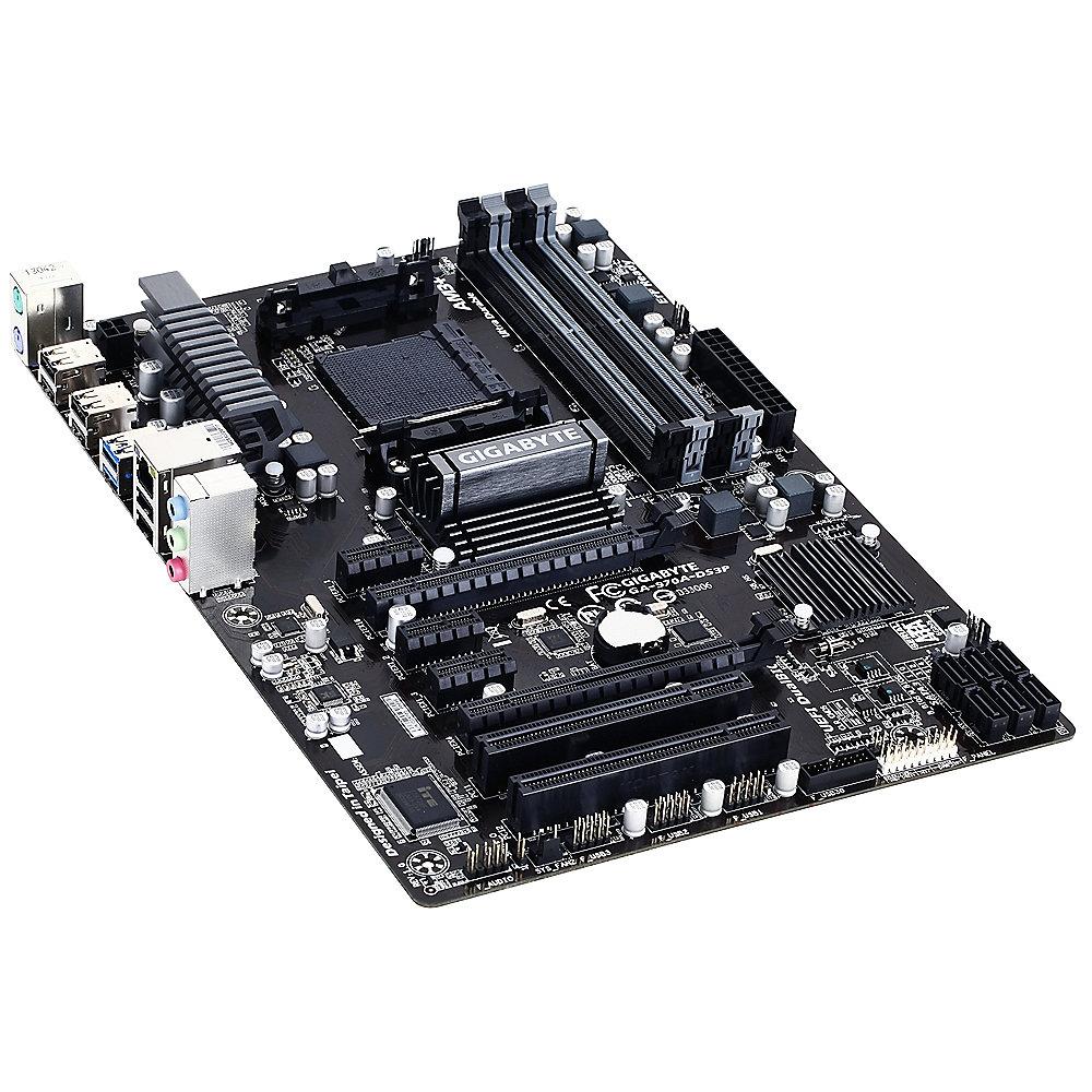 Gigabyte GA-970A-DS3P GL/SATA600/R/USB3.0 970 ATX Mainboard Sockel AM3