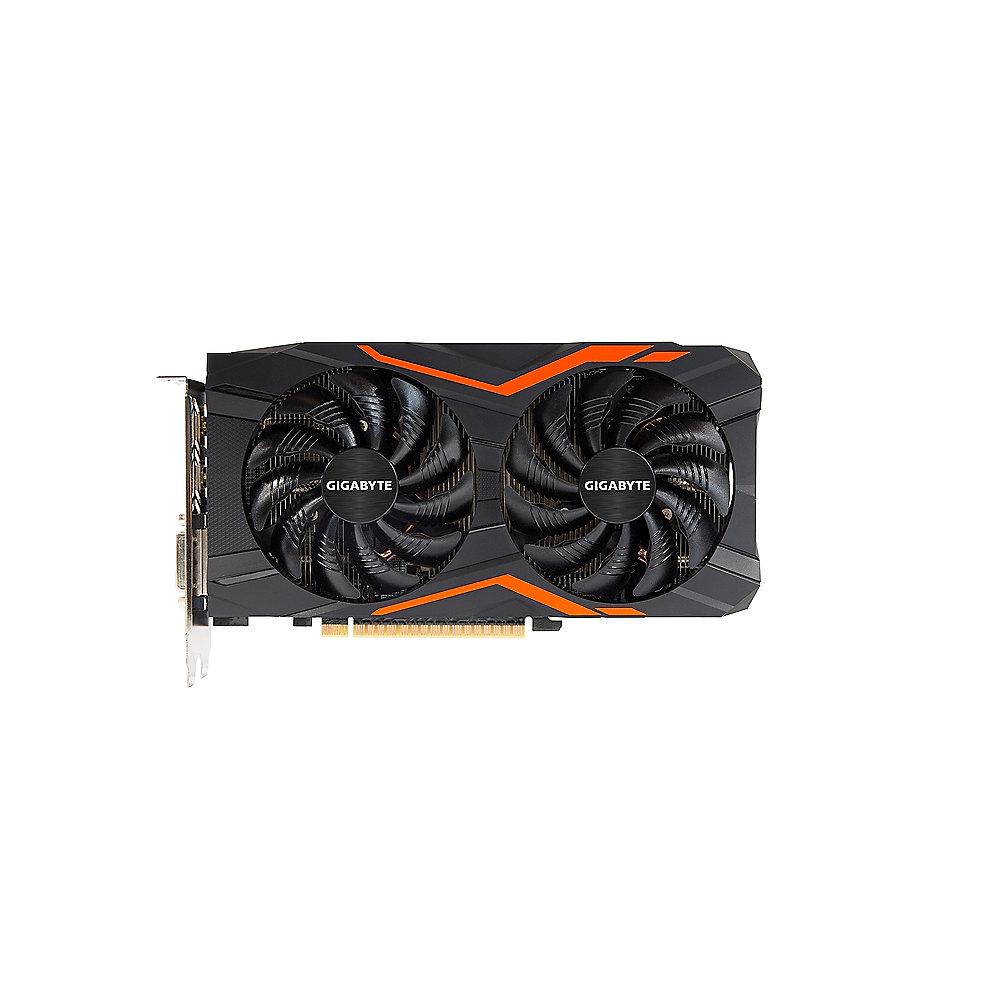 Gigabyte GeForce GTX 1050Ti G1 Gaming 4GB GDDR5 Grafikkarte DVI/2xHDMI/2xDP
