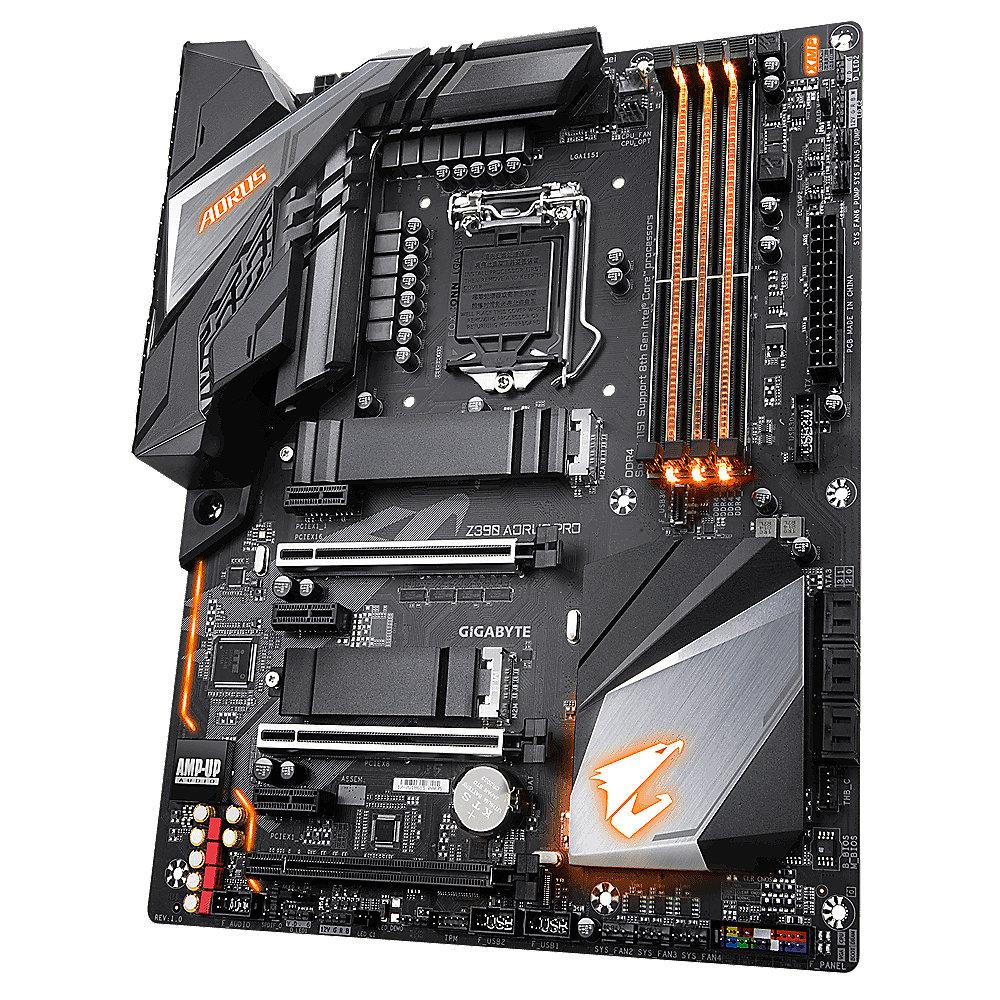 Gigabyte Z390 AORUS PRO ATX Mainboard Sockel 1151 HDMI/2xM.2/SATA/USB3.1(Typ C)