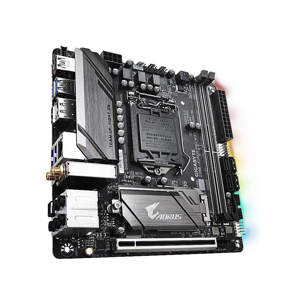 Gigabyte Z390 I AORUS PRO WIFI ITX Mainboard 1151 HDMI/DP/2xM.2/USB3.1(Typ C)