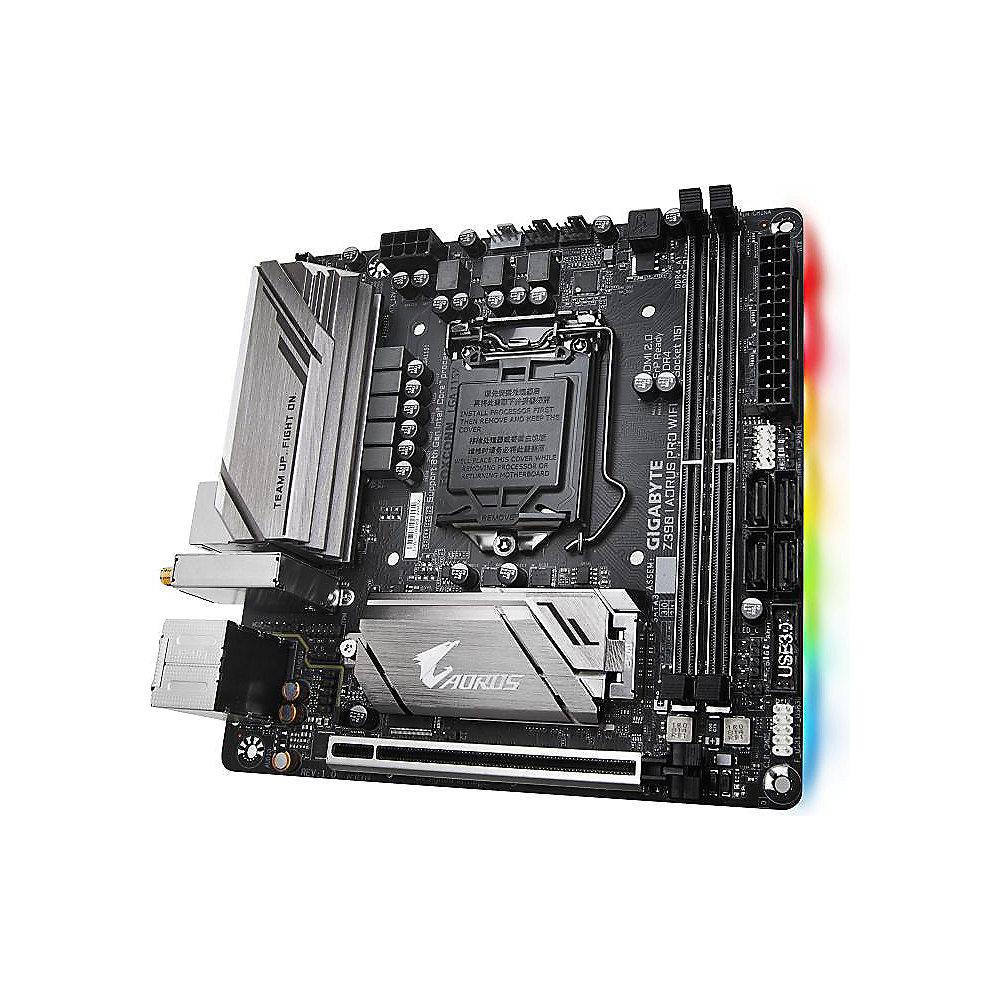 Gigabyte Z390 I AORUS PRO WIFI ITX Mainboard 1151 HDMI/DP/2xM.2/USB3.1(Typ C)