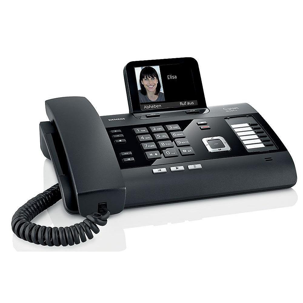 Gigaset DL500A schnurloses Festnetztelefon (analog) inkl. Anrufbeantworter