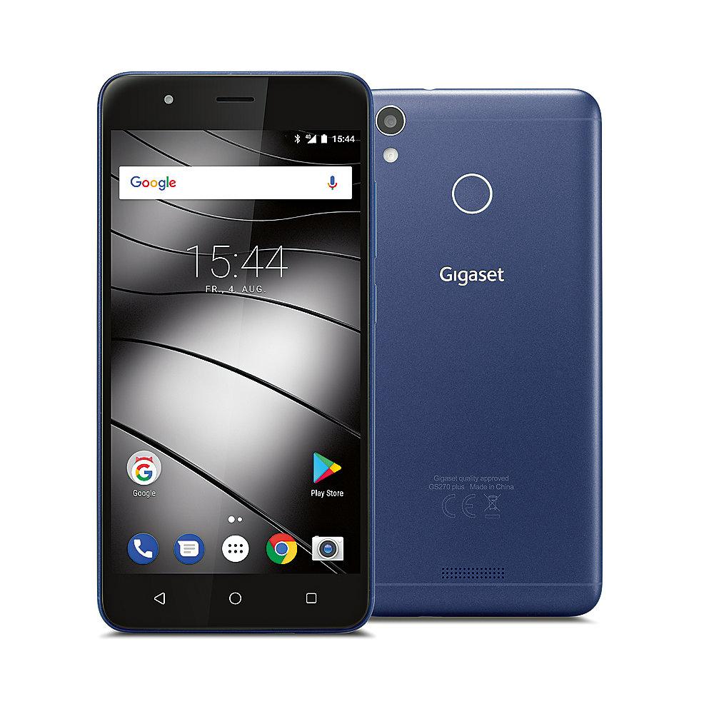 Gigaset GS270 Plus Dual-SIM blau 32 GB Android 7.0 Smartphone