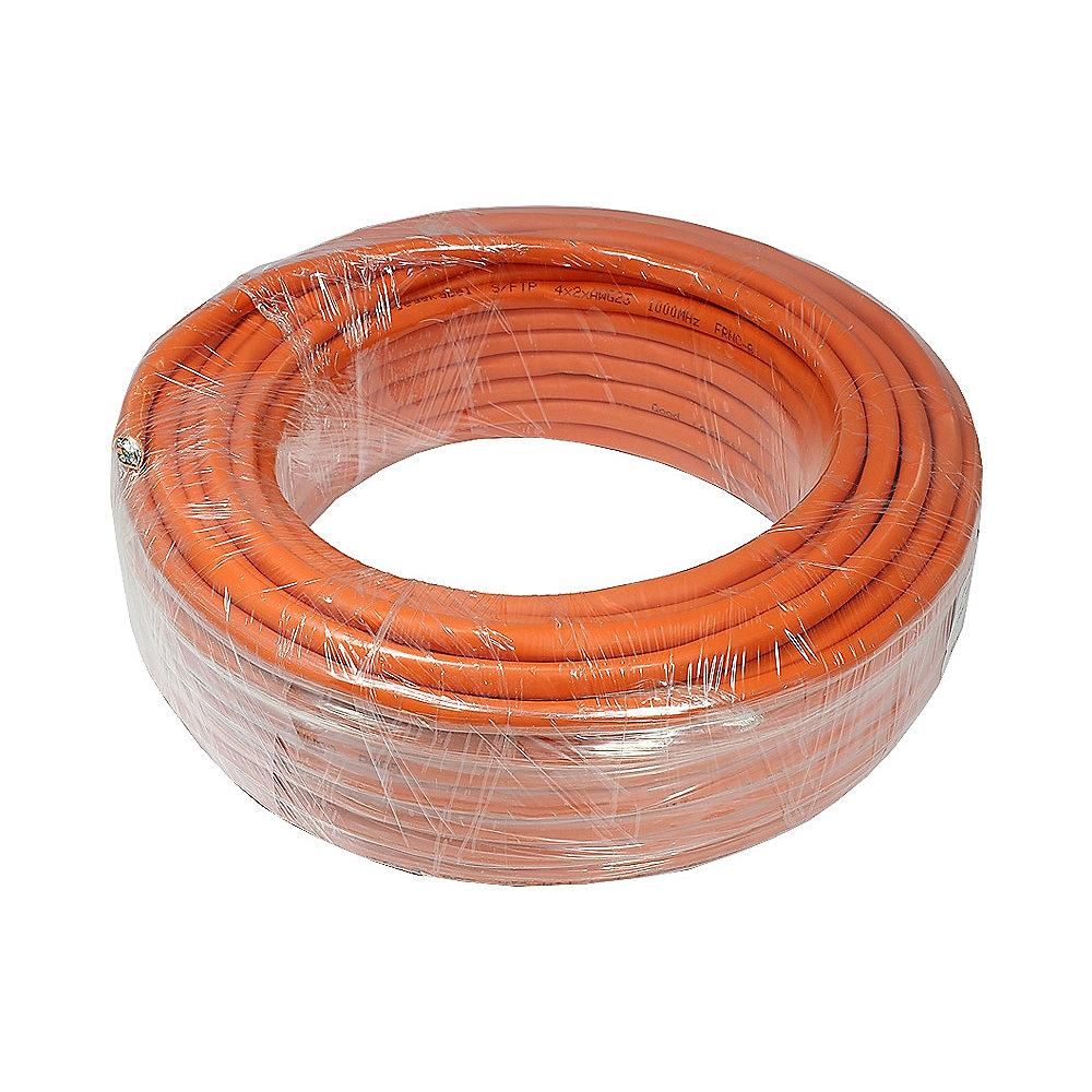 Good Connections Verlegekabel Cat.7 S/FTP PiMF 4P Simplex orange 100m