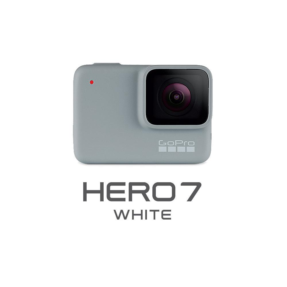 GoPro Hero 7 White Action Cam wasserdicht Sprachsteuerung Touchscreen