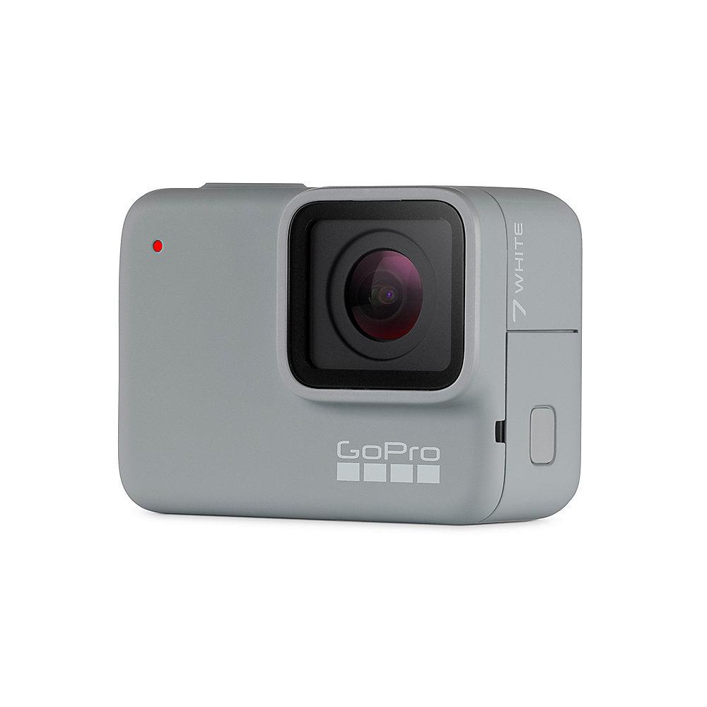 GoPro Hero 7 White Action Cam wasserdicht Sprachsteuerung Touchscreen