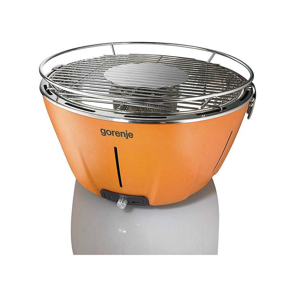 Gorenje BarbyQ OY Holzkohle Tischgrill Orange