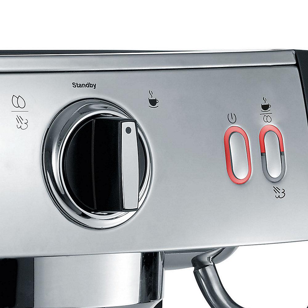 Graef ES702EU01 pivalla Espressomaschine inkl. Kapselsystemhalter schwarz