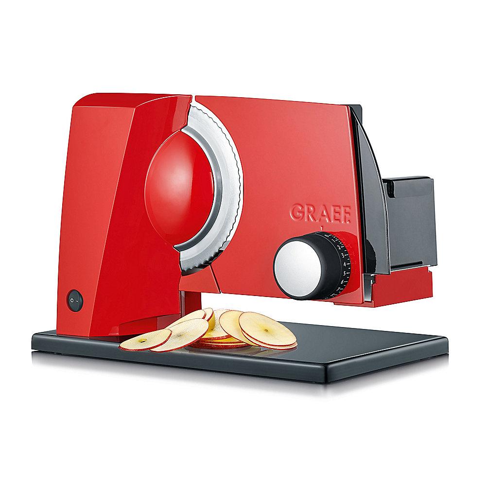 Graef Sliced Kitchen SKS 11003 Allesschneider rot, Graef, Sliced, Kitchen, SKS, 11003, Allesschneider, rot