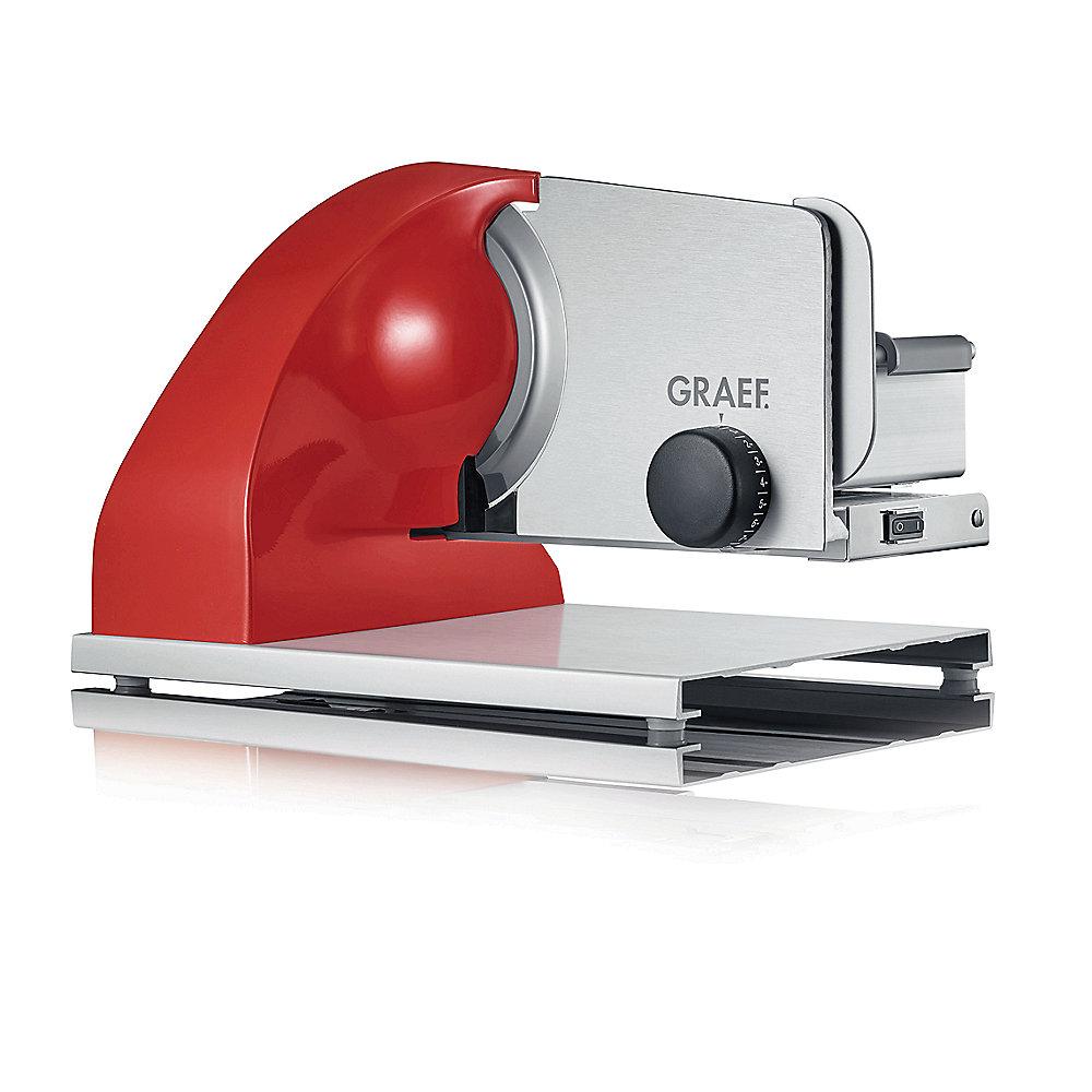 Graef Sliced Kitchen SKS903 Allesschneider rot, Graef, Sliced, Kitchen, SKS903, Allesschneider, rot