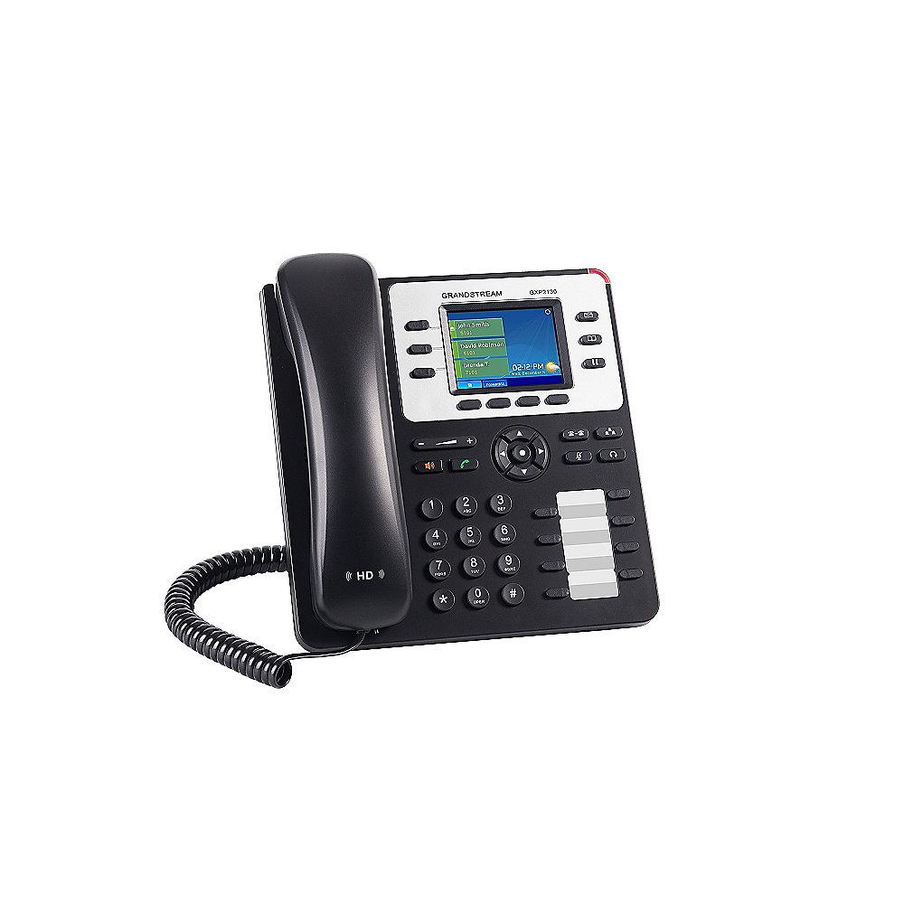 Grandstream GXP2130 VoIP-Telefon (SIP) mit 3 Leitungen