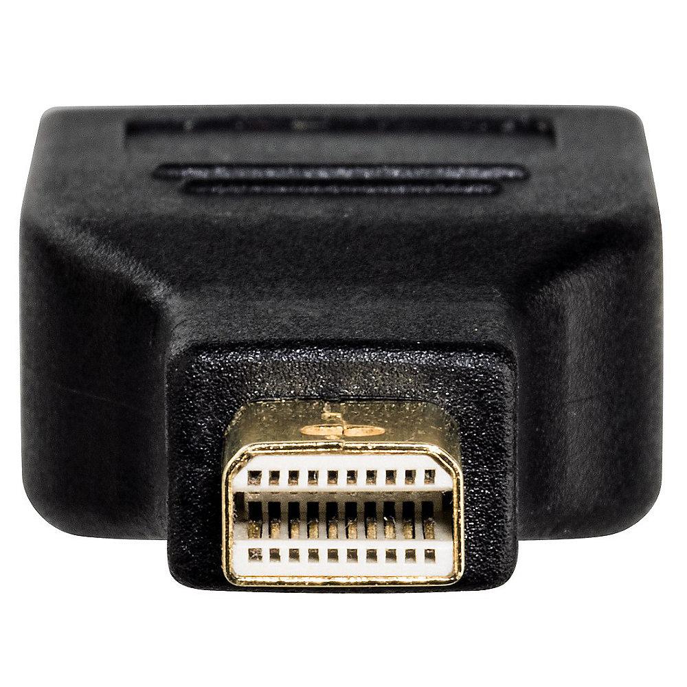 Hama DisplayPort Adapter mini DP zu DP UHD St./Bu. schwarz