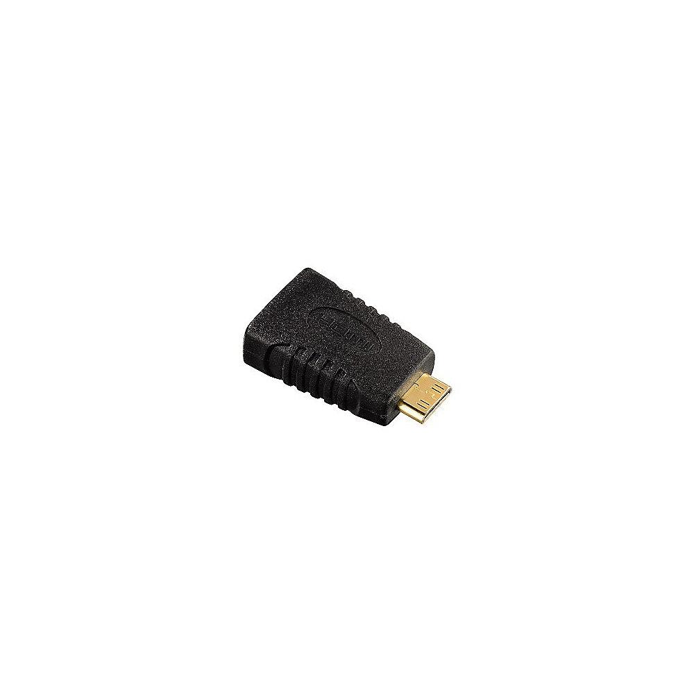 Hama HDMI Kabel 1,5m Typ-A High Speed 4K UHD St./St. schwarz   2x HDMI Adapter