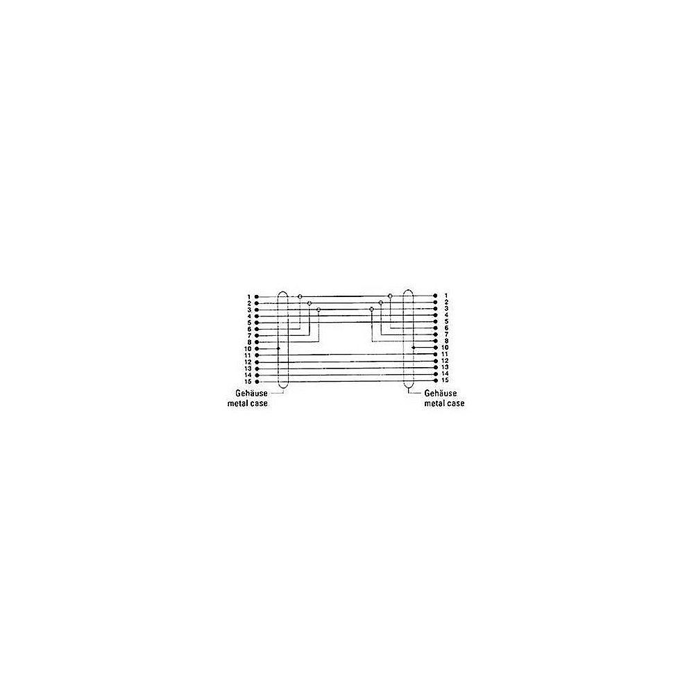 Hama VGA Kabel 3m Monitor HD Premium 15pol St./St. schwarz, Hama, VGA, Kabel, 3m, Monitor, HD, Premium, 15pol, St./St., schwarz