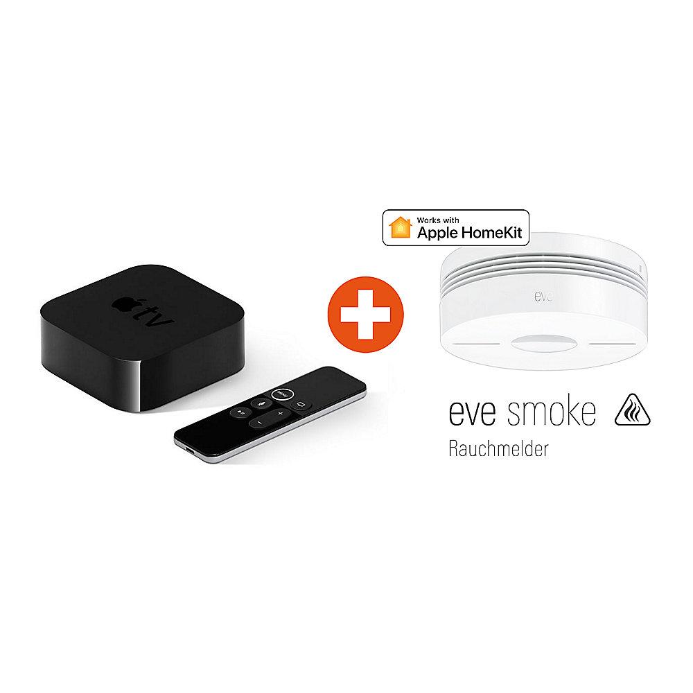 HomeKit Sicherheitspaket mit Eve Smoke & Apple TV, HomeKit, Sicherheitspaket, Eve, Smoke, &, Apple, TV