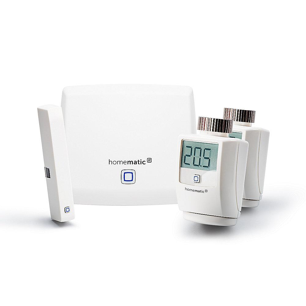 Homematic IP Einsteigerset Heizen mit 2xHeizkörperthermostat 1xFensterkontakt