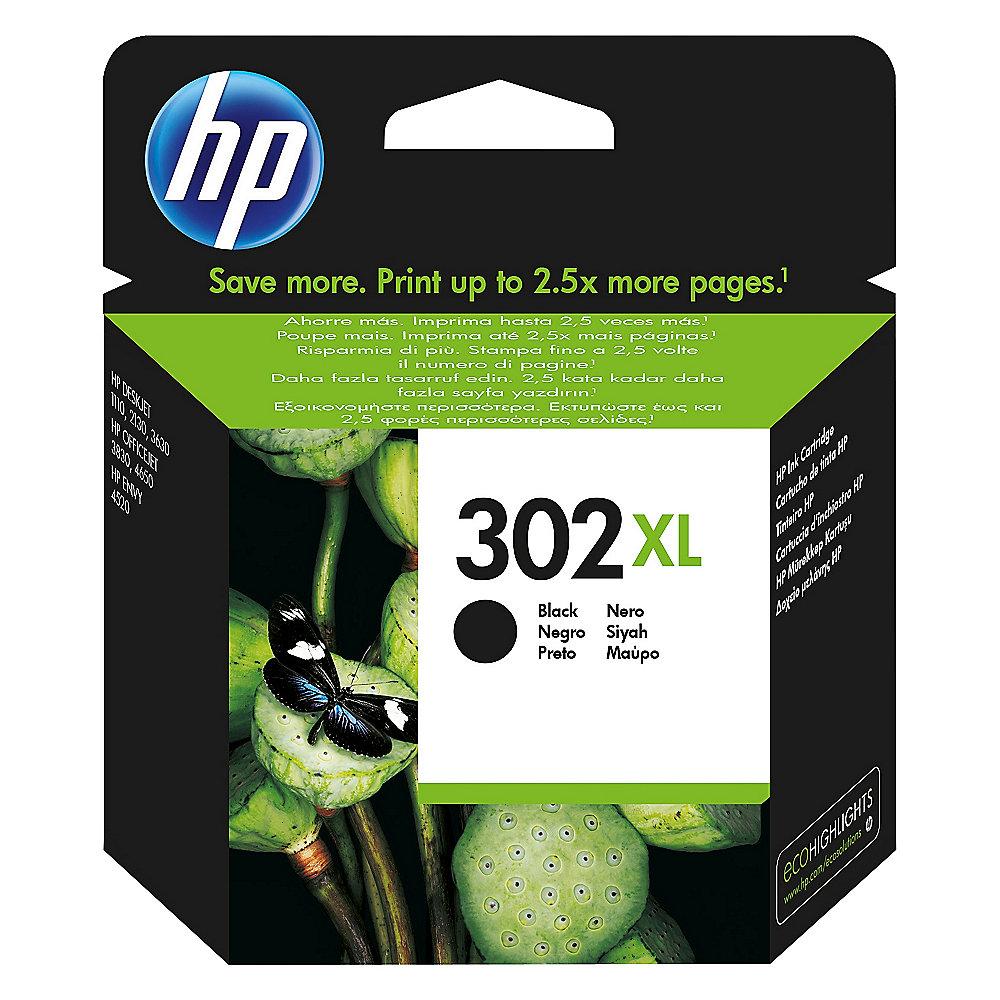 HP 302XL Original Druckerpatrone Multipack schwarz cyan magenta gelb