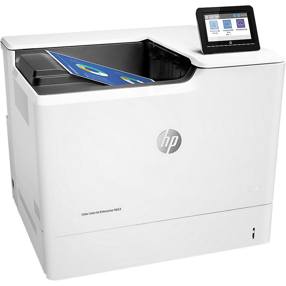 HP Color LaserJet Enterprise M653dn Farblaserdrucker LAN