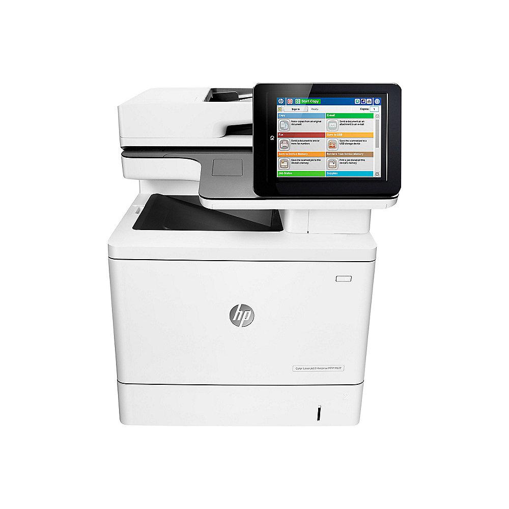 HP Color LaserJet EntFlow MFP M577dn Farblaserdrucker Scanner Kopierer LAN