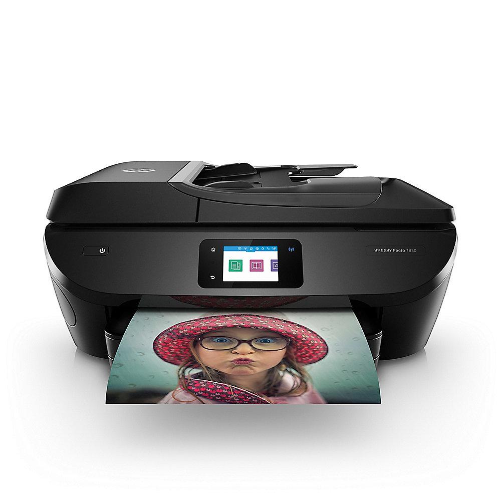 HP Envy Photo 7830 Tintenstrahl-Multifunktionsdrucker Scanner Kopierer Fax WLAN