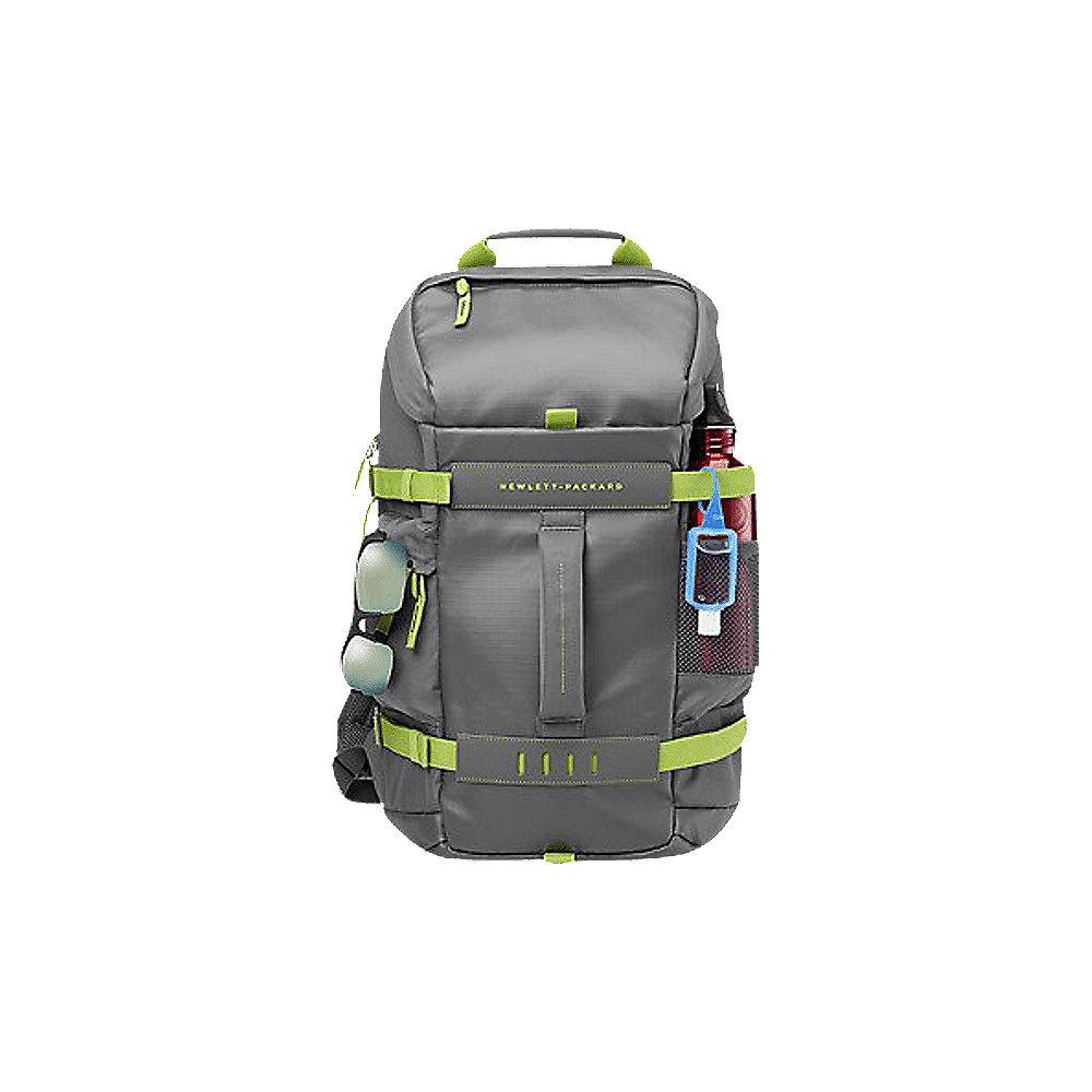 HP Odyssey Rucksack Grau/Grün 39,62 cm (15,6 Zoll) (L8J89AA)