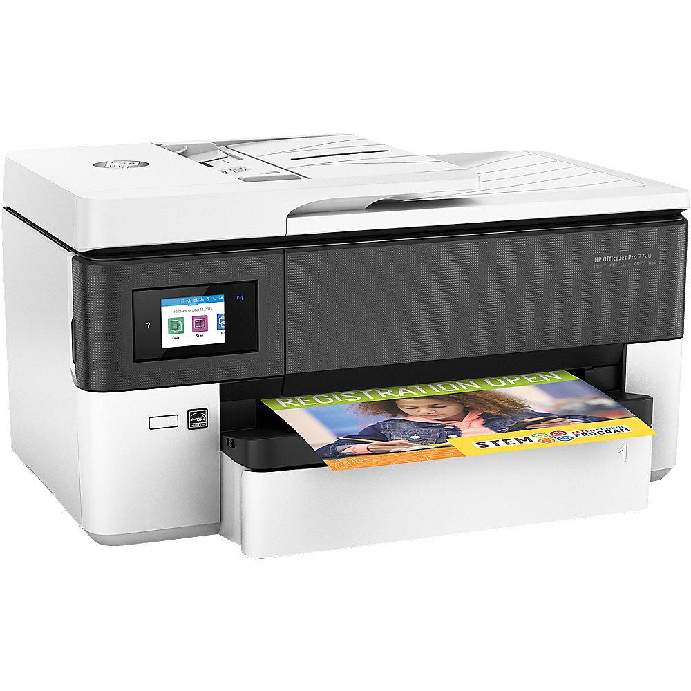 HP OfficeJet Pro 7720 MFG Drucker Scanner Kopierer Fax WLAN A3   20€