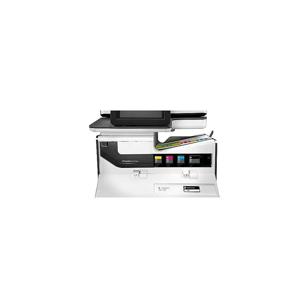 HP PageWide Enterprise Color MFP 586dn Tintenstrahldrucker Scanner Kopierer LAN