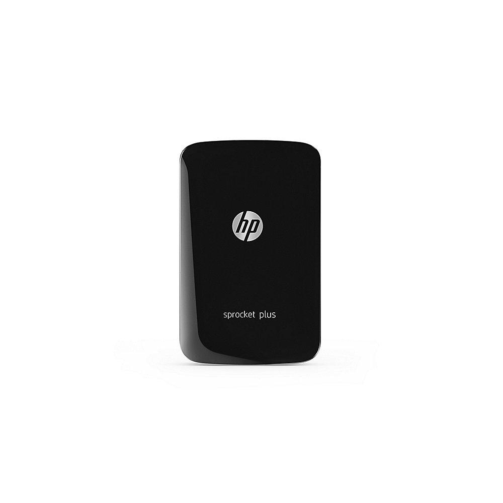 HP Sprocket Plus mobiler Fotodrucker Schwarz, HP, Sprocket, Plus, mobiler, Fotodrucker, Schwarz