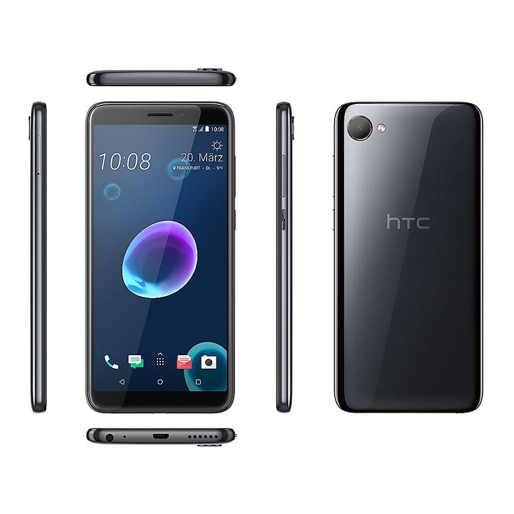 HTC Desire 12 black Dual-SIM Android Smartphone