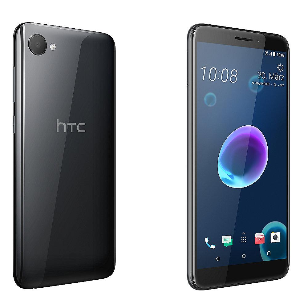 HTC Desire 12 black Dual-SIM Android Smartphone