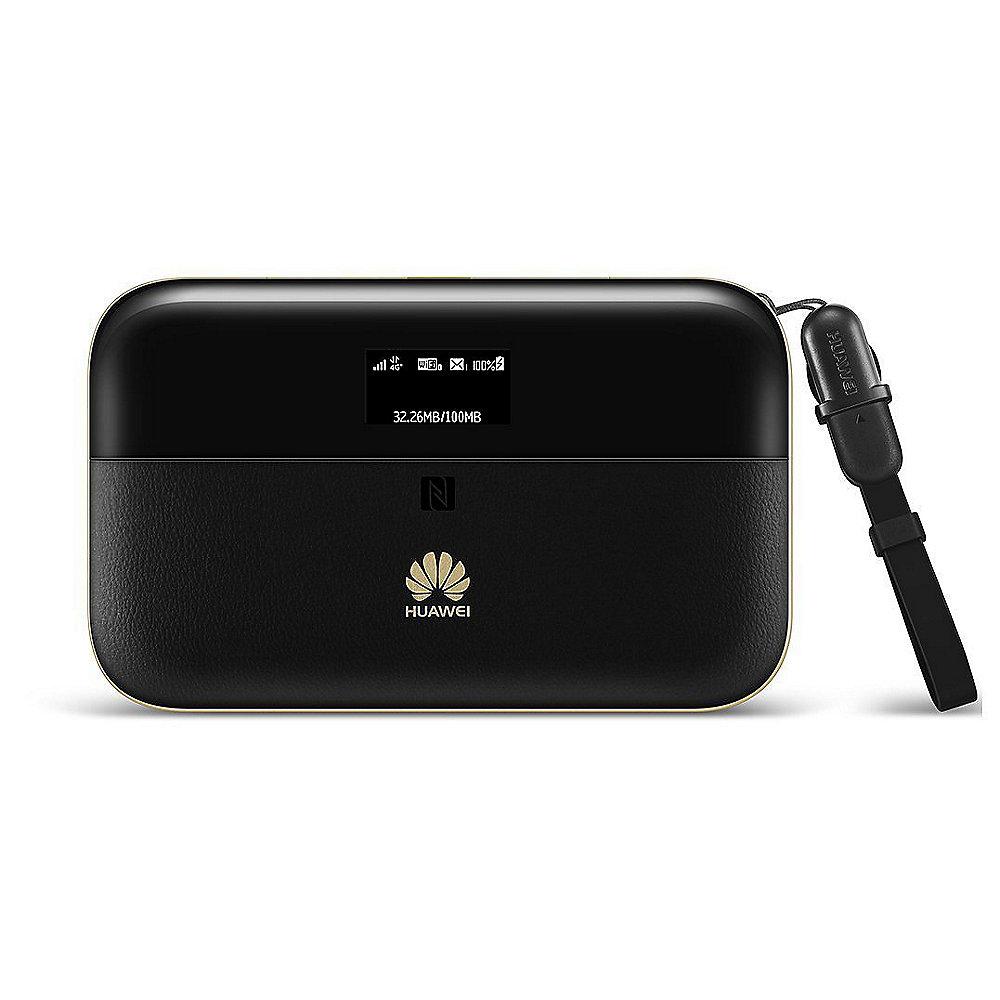 Huawei E5885 Mobiler 4G LTE zu WLAN Hotspot Powerbankfunktion schwarz/gold, Huawei, E5885, Mobiler, 4G, LTE, WLAN, Hotspot, Powerbankfunktion, schwarz/gold