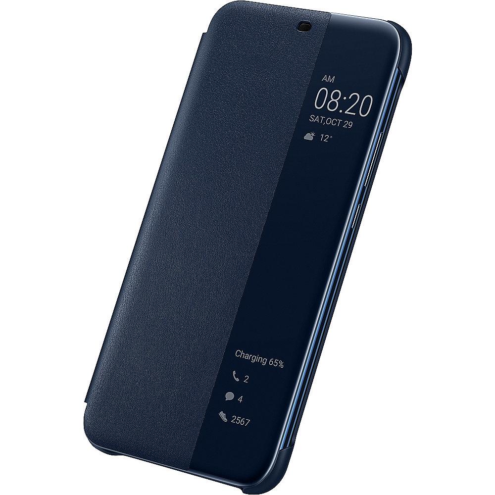 Huawei Mate 20 lite - Flip View Cover, Blue