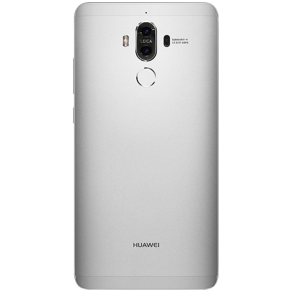 HUAWEI Mate 9 Dual-SIM silver Android 7.0 Smartphone mit Leica Dual-Kamera