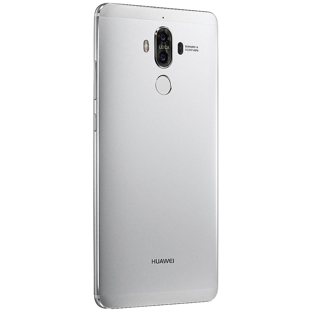 HUAWEI Mate 9 Dual-SIM silver Android 7.0 Smartphone mit Leica Dual-Kamera