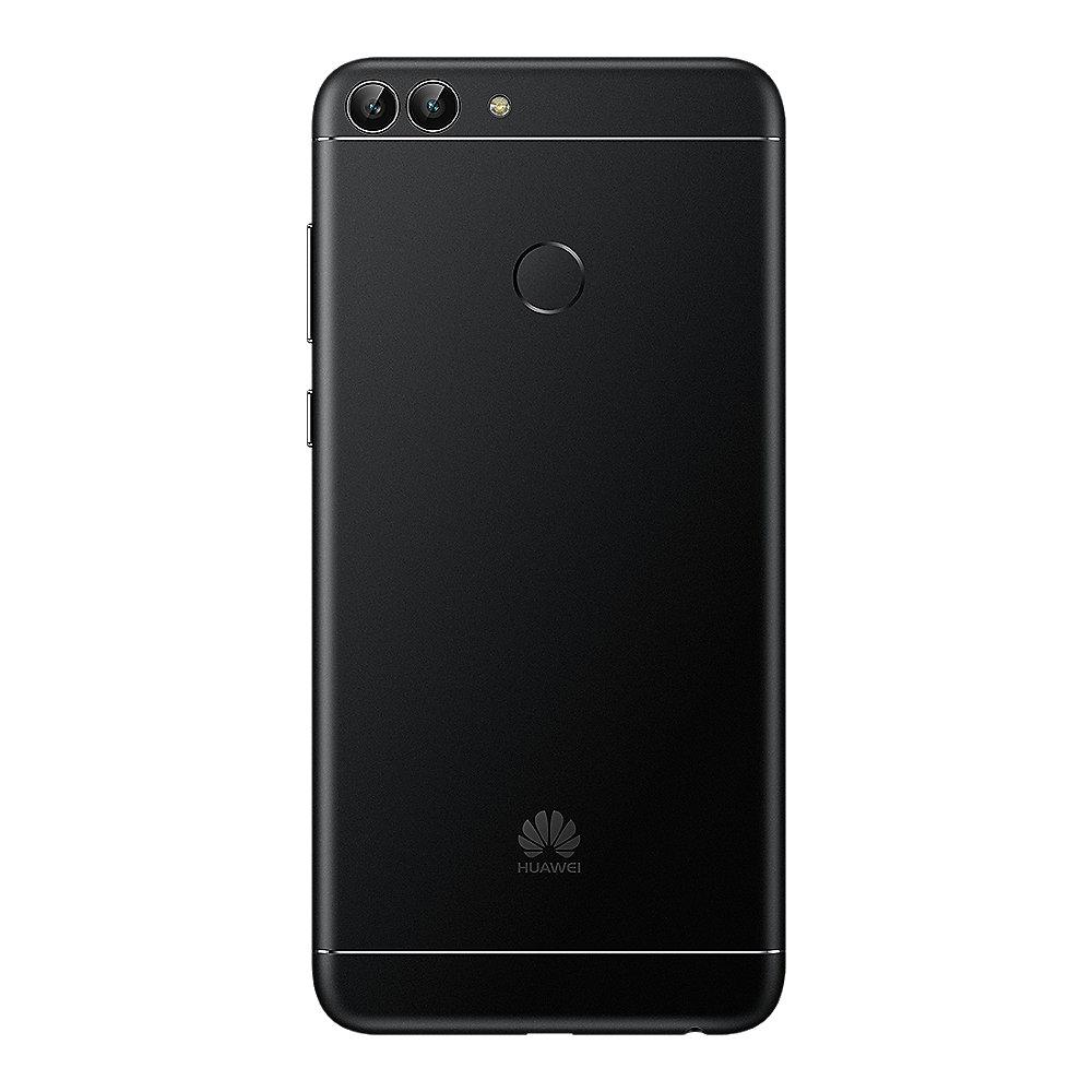 HUAWEI P smart Dual-SIM black Android 8.0 Smartphone mit Dual-Kamera