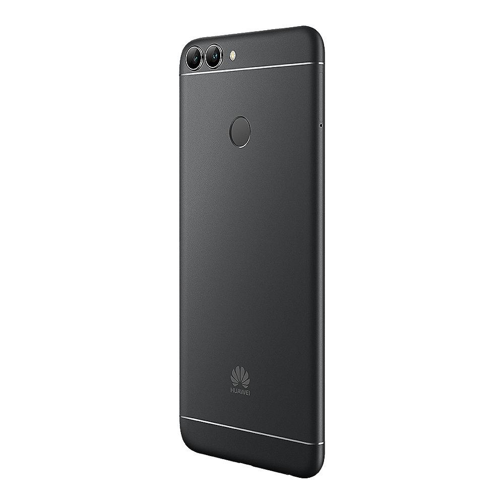 HUAWEI P smart Dual-SIM black Android 8.0 Smartphone mit Dual-Kamera