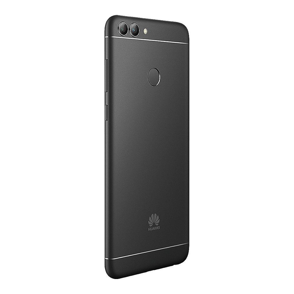 HUAWEI P smart Dual-SIM black Android 8.0 Smartphone mit Dual-Kamera