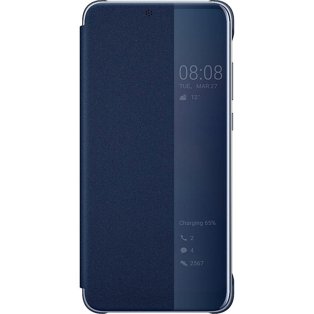 Huawei P20 - Smart View Flip Cover, Deep Blue