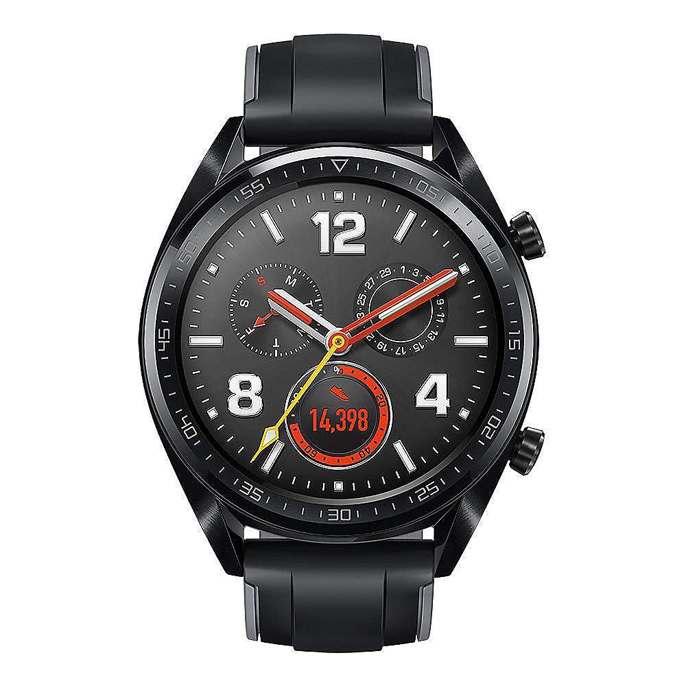 Huawei Watch GT Smartwatch schwarz, Huawei, Watch, GT, Smartwatch, schwarz