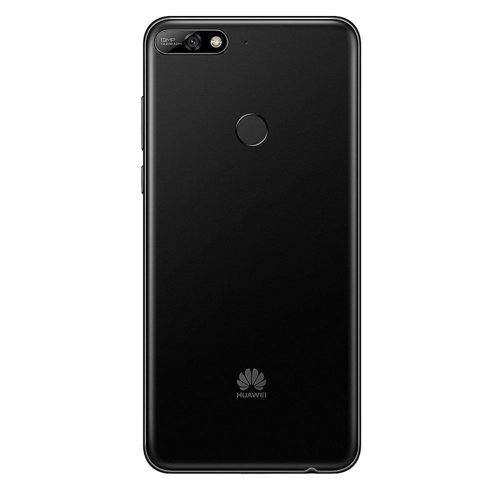 HUAWEI Y7 2018 Dual-SIM black Android 8.0 Smartphone