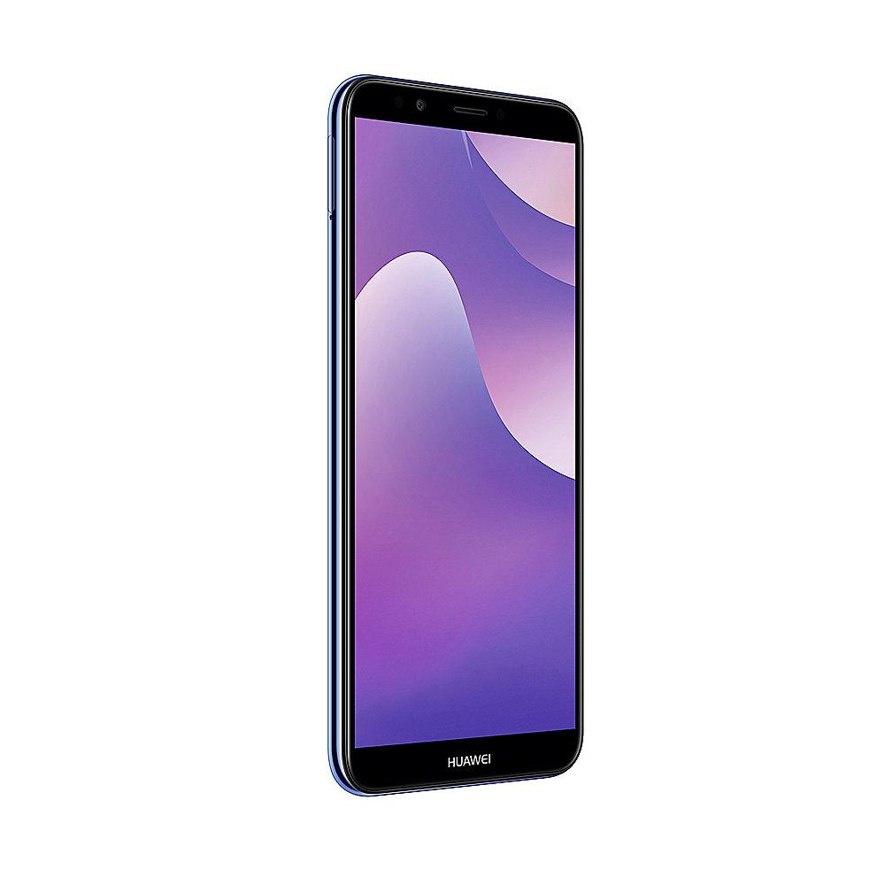 HUAWEI Y7 2018 Dual-SIM blue Android 8.0 Smartphone