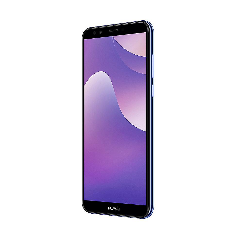 HUAWEI Y7 2018 Dual-SIM blue Android 8.0 Smartphone